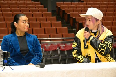 写真：ウナギ・サヤカ ワンマッチ興行で激突する里村明衣子に宣戦布告