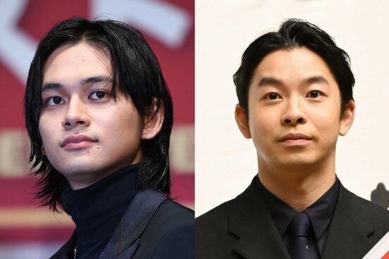 北村匠海(左)と仲野太賀