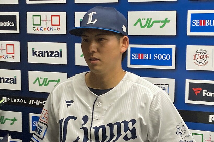 ７回無失点でデビュー戦勝利の西武・武内