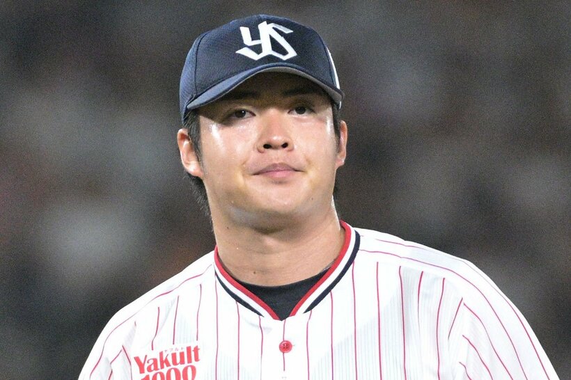 この日は乱調だったヤクルト・松本健吾