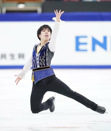  全日本選手権に出場していた佐藤駿（代表撮影）