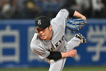７回、二死満塁のピンチをしのいだ赤星優志