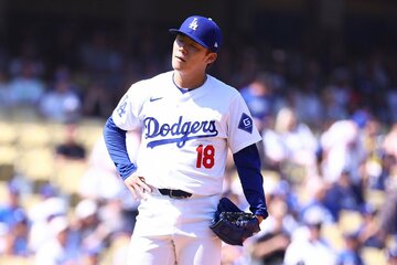 初回から制球難に陥った山本由伸