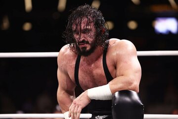 先月末に急逝したＰＡＣさん（©All Elite Wrestling）