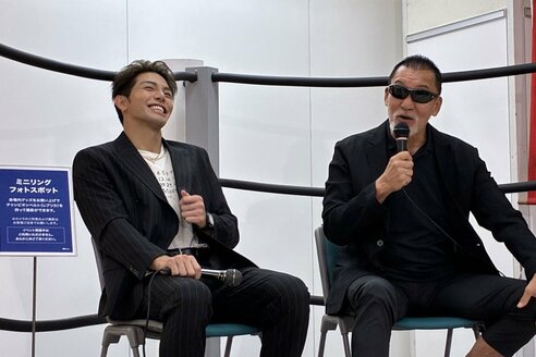 蝶野正洋 G1といえば夏男、蝶野正洋🔥 . 今年も観れて良かった✨ . #蝶野正洋