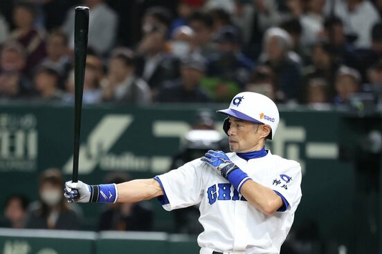 こちらは〝本家〟のイチロー氏