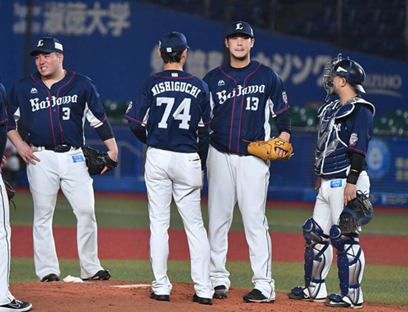  ６回６失点で降板した高橋光