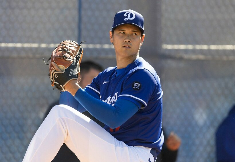 調整順調な大谷翔平（ロイター＝USA　TODAY　Sports)