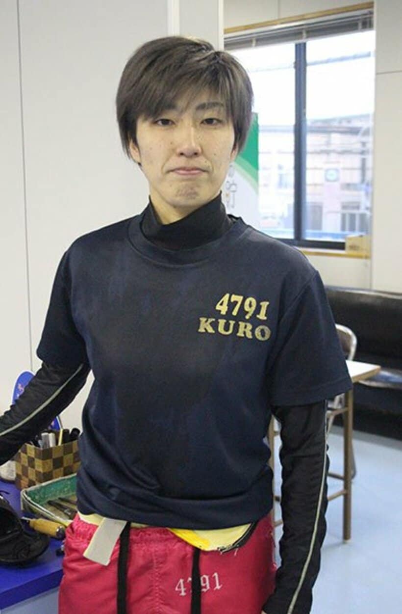  女子最上位の黒沢めぐみ