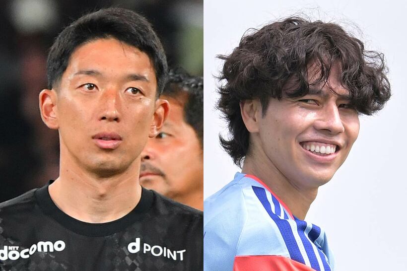 田中碧（右）を〝MVP〟に挙げた権田修一
