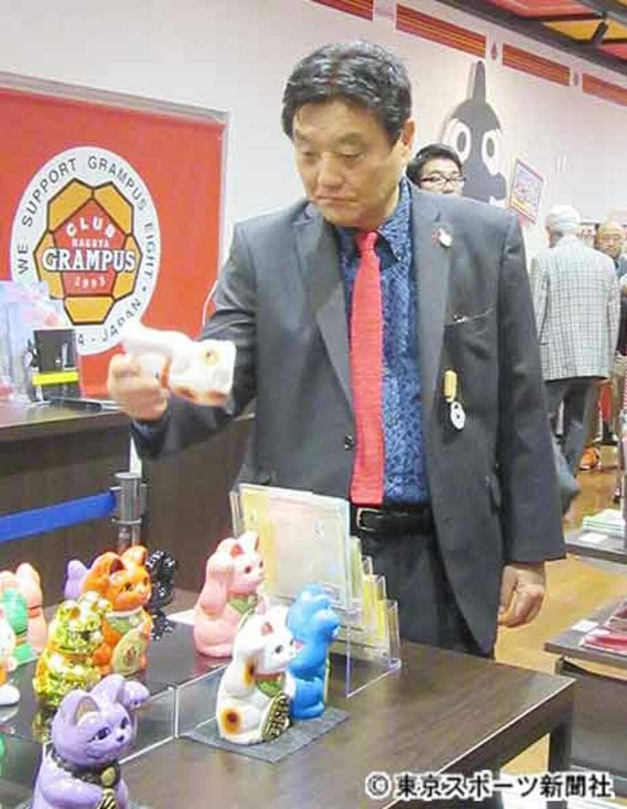 内覧会を訪れた河村たかし名古屋市長