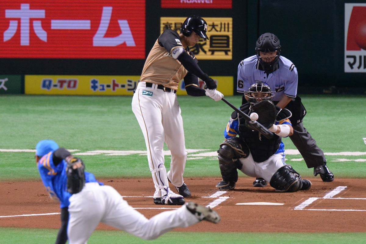 中田コーチが振り返った大谷の初回先頭打者弾(2016年7月3日)