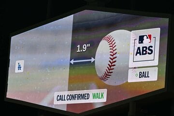 今季からMLBでは、ストライクゾーンの判定も機械での解析を活用している