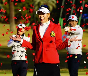  今年のリコー杯を制した美しき女王・原英莉花