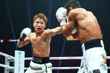 フェザー級でのベルト奪取も期待される井上尚弥(左) 