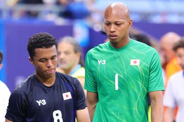 パリ五輪に臨んだ小久保玲央ブライアン（右）と藤田譲瑠チマ