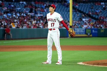  史上初の投打で規定到達が期待される大谷（ロイター＝ＵＳＡ　ＴＯＤＡＹ　Ｓｐｏｒｔｓ）