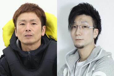 松本吉弘（右）が期待を寄せるのは秦英悟