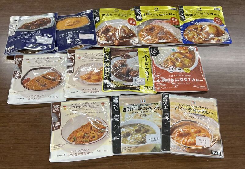 コンビニパウチカレー１２商品チェック〝王道ビーフ〟トップ評価は「万人に愛される」味 | 記事 | 東スポWEB