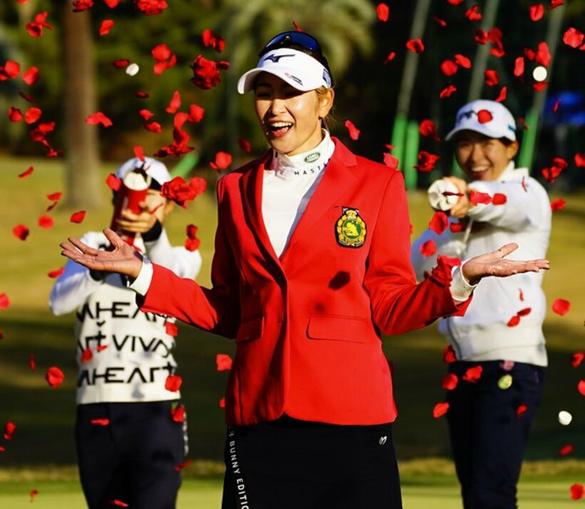  今年のリコー杯を制した美しき女王・原英莉花
