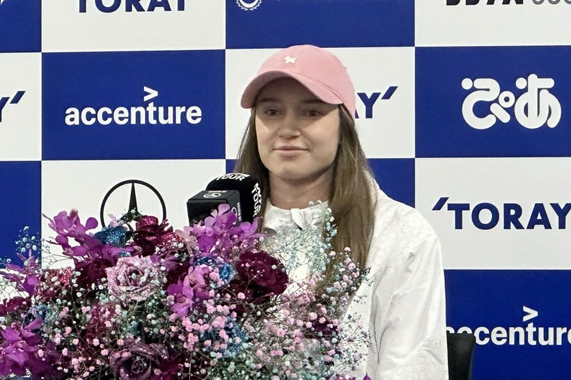 世界ランキング１位のエレーナ・ルバキナ