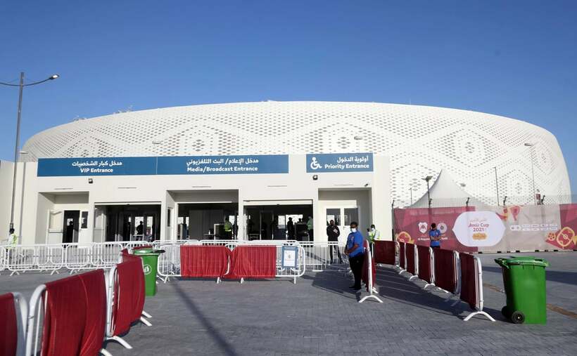  カタールW杯の会場になるアルトゥママスタジアム（ロイター）