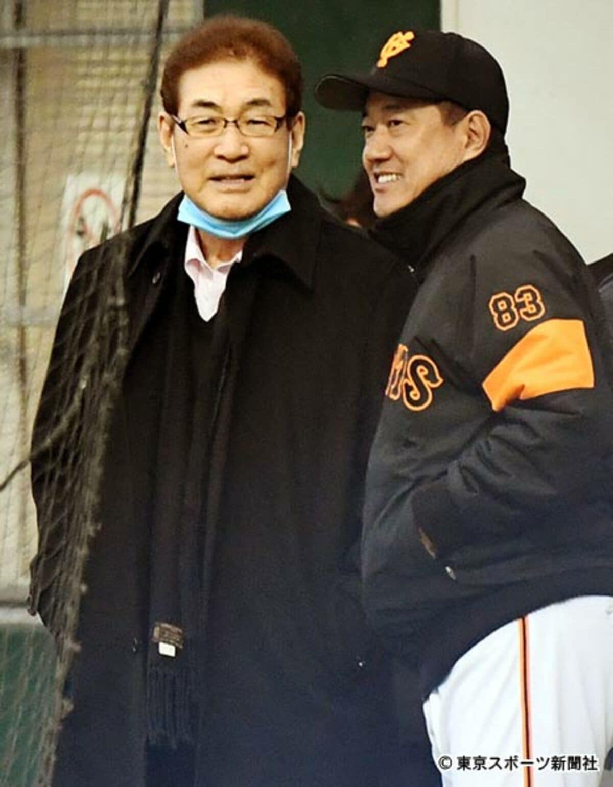 写真：山本浩二氏が巨人キャンプ訪れ凄絶がん闘病明かす 7度の手術
