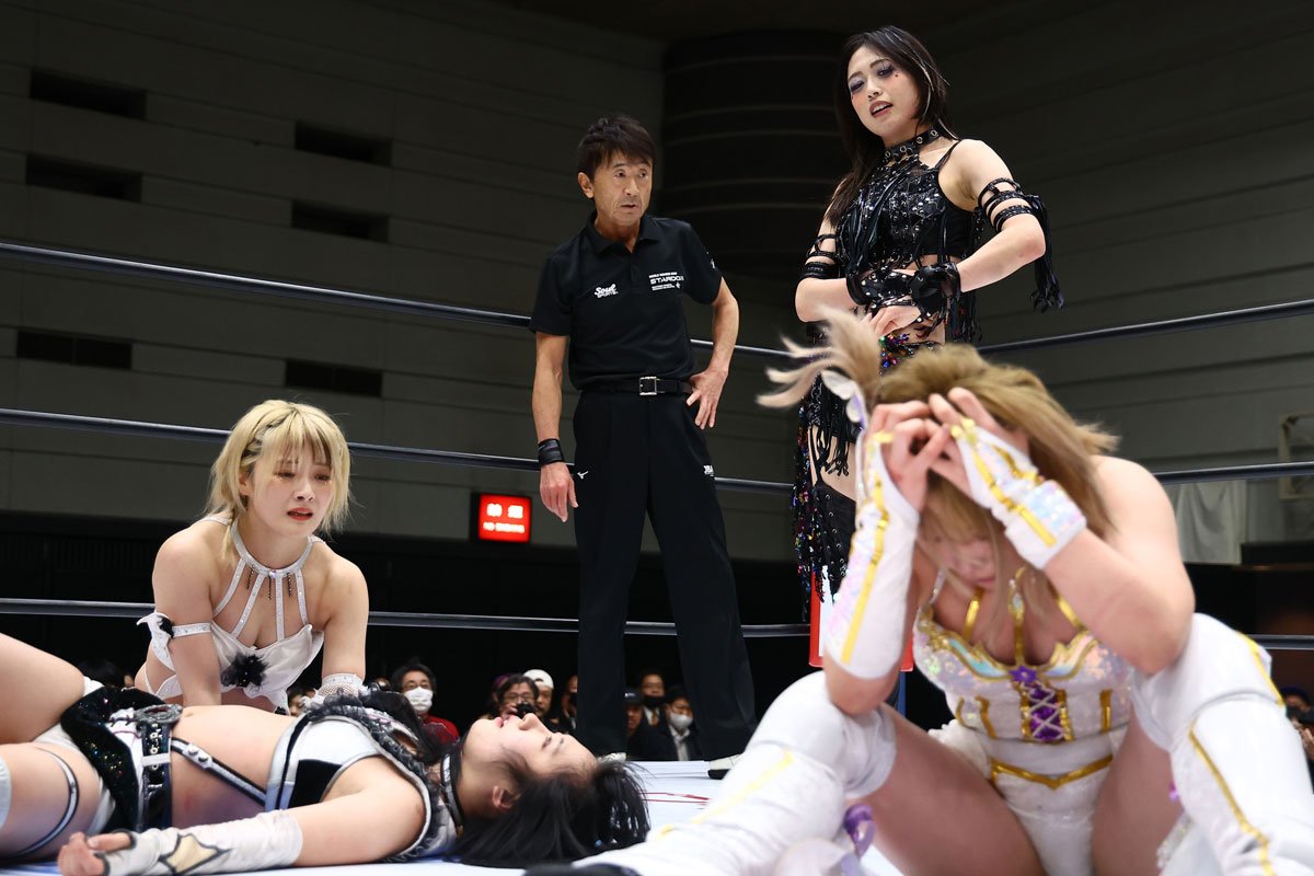 Stardom スタジャン　スターダム　上谷紗弥　中野たむ 本日14時から一夜明け会見】メインイベント 完全決着敗者引退特別