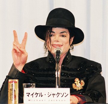 マイケル・ジャクソンさん（１９９８年）