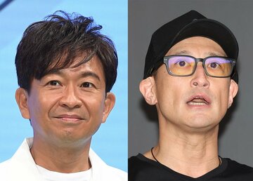 城島茂（左）と松岡昌宏