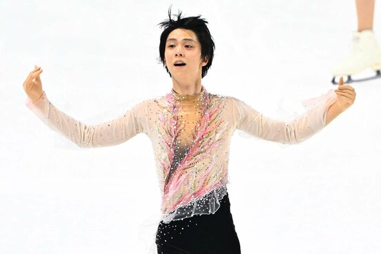 ゼビオアリーナ仙台のこけら落としで、ファンを魅了した羽生結弦