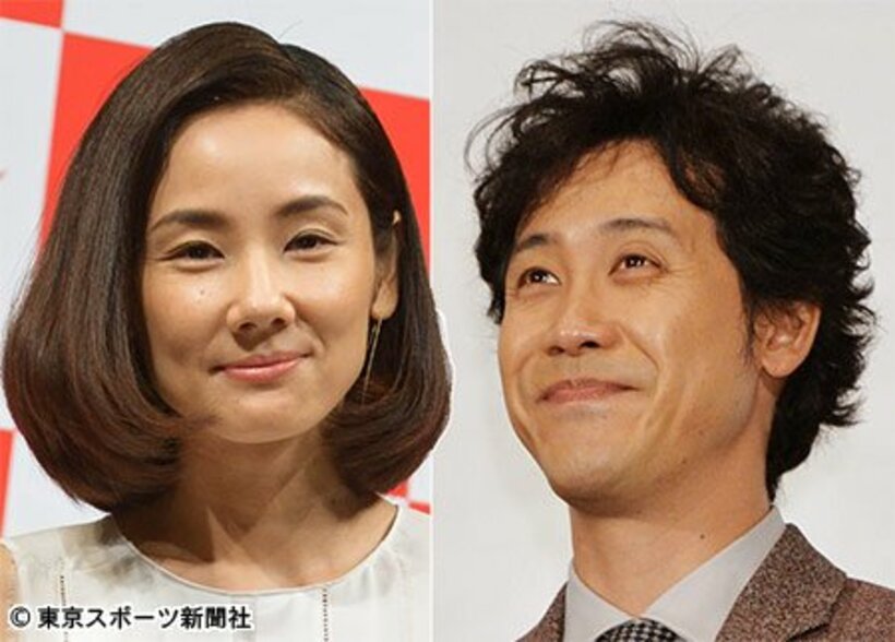 大河の現場を盛り上げる洋羊コンビの大泉洋（右）と吉田羊