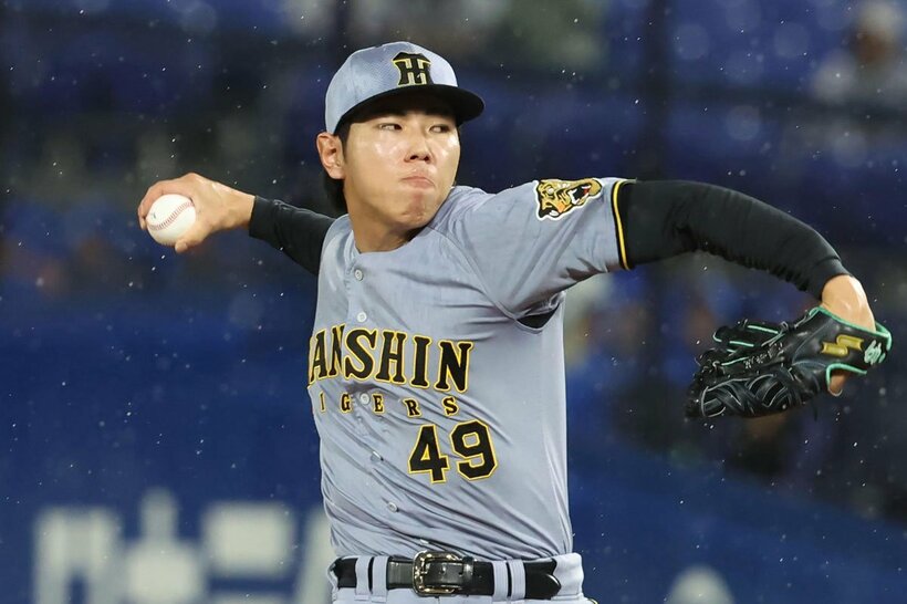 DeNA戦の９回を締めた阪神・工藤泰成