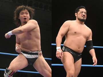 今年はＣＣにエントリーされなかった大森北斗(左)と芦野祥太郎