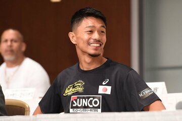 会見に臨んだ中谷潤人