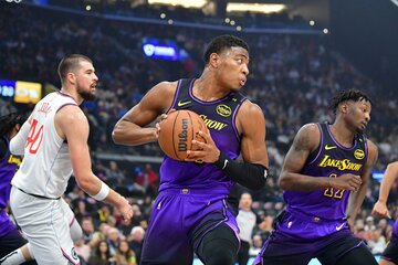 八村塁（ロイター＝USA TODAY Sports）