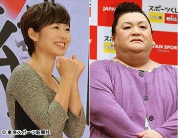  マツコ・デラックス（右）に心酔してやまない有働アナ