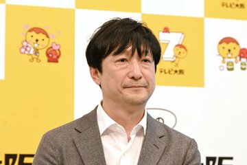 テレビ大阪「春の改編記者会見」に出席したコンテンツビジネス部の岡本氏