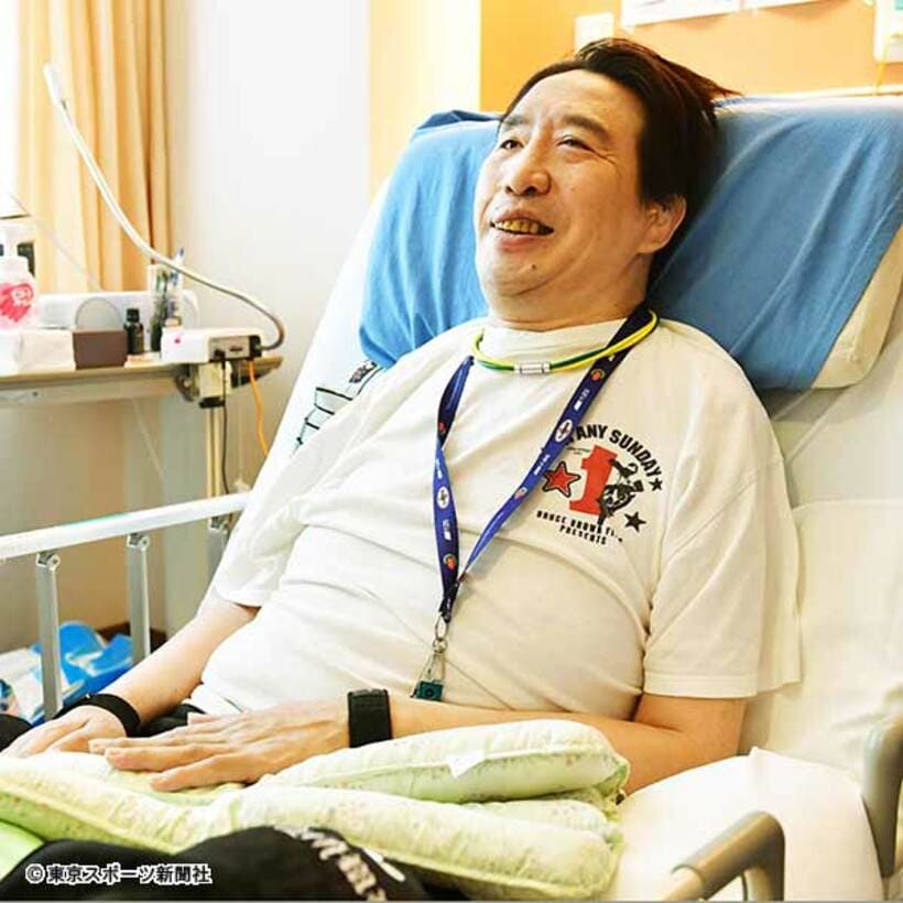  リハビリ中の高山善廣