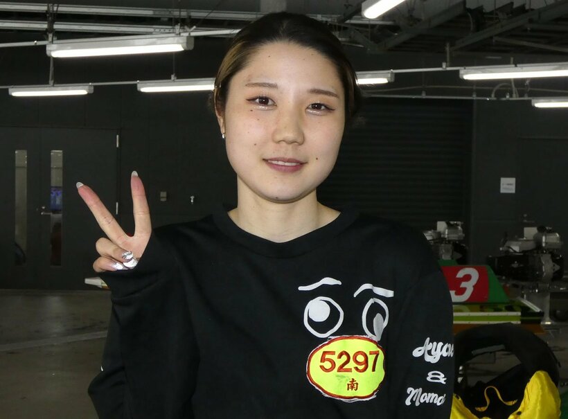 相棒と再会した南彩寧