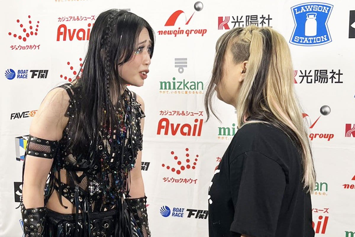 スターダム】上谷沙弥の誤爆でH.A.T.E.敗北！ 試合後は渡辺桃と大乱闘