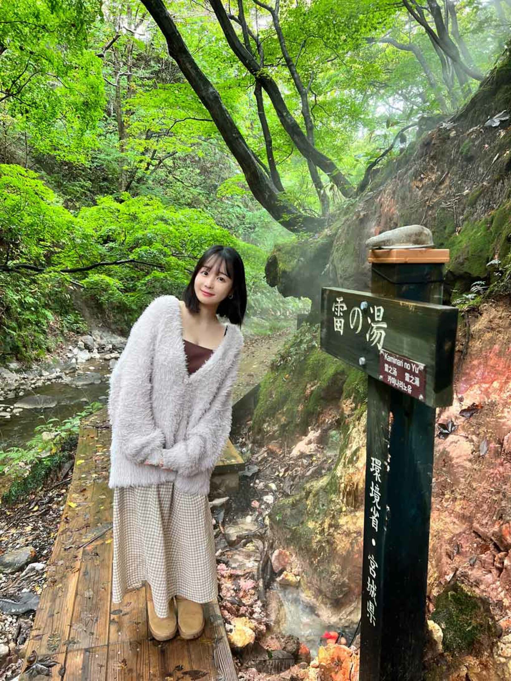 「旅館ゆさ」さんは、お庭も素敵でした