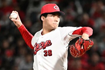 先発で３回無失点と仕事を果たした広島・赤木晴哉