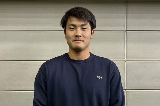 ジャイアンツ球場を訪れた菊地大稀