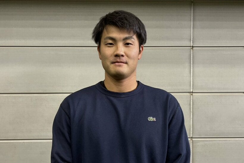 ジャイアンツ球場を訪れた菊地大稀