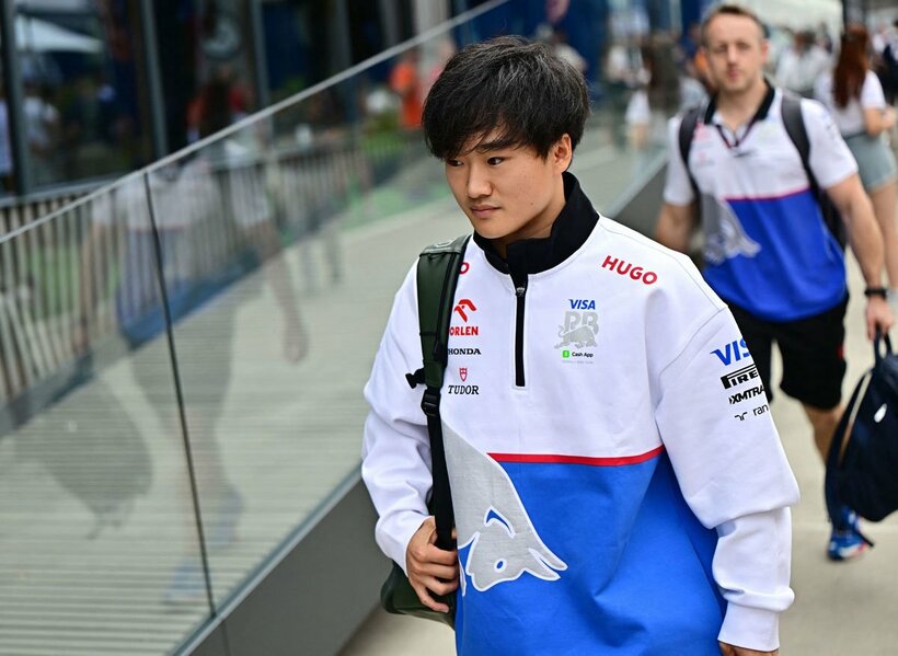 角田裕毅（ロイター）