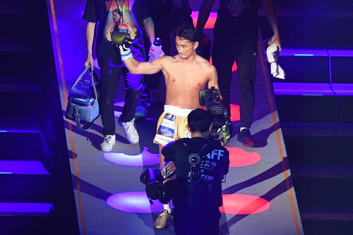 写真：【RIZIN】平本蓮終えた梅野源治 試合後会見は24分27秒 