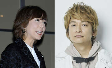  大下容子アナ（左）と香取慎吾