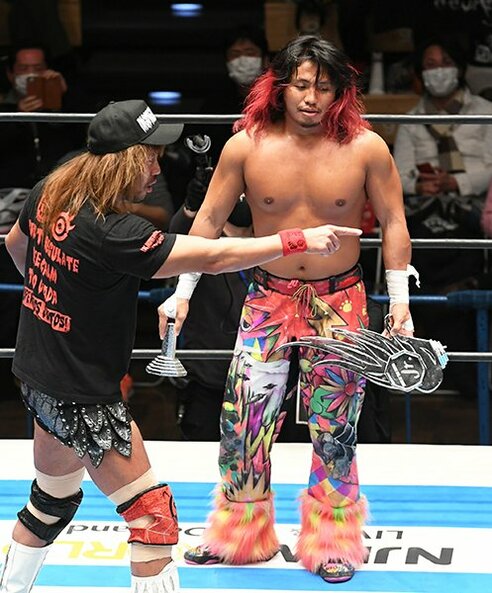 新日本】ヒロムにまたも悲劇… BOSJ優勝トロフィーが2年半ぶり2個