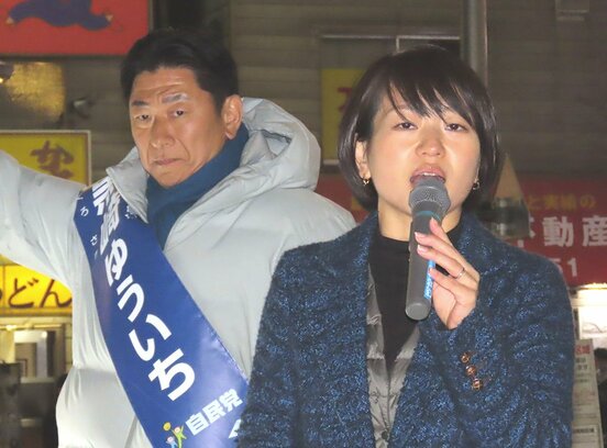 衆院選東京２７区候補者の黒崎ゆういち氏と鈴木貴子氏